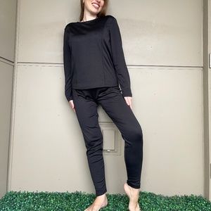Thermal women set with fleece leggings and sweater size S